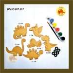 DINOSOUR FRIDGE MAGNET KIT