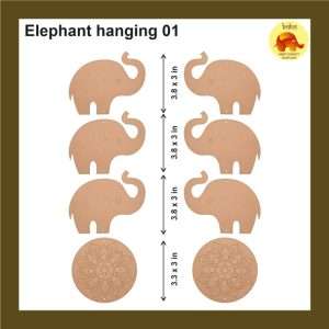 ELEPHANT WALL HANGING 01