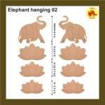 ELEPHANT WALL HANGING 02