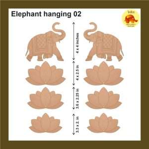 ELEPHANT WALL HANGING 02