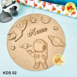 SPACE CUSTOMISED NAME PLATE