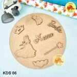 BARBIE CUSTOMISED NAME PLATE