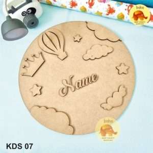 PARACHUTE CUSTOMISED NAME PLATE